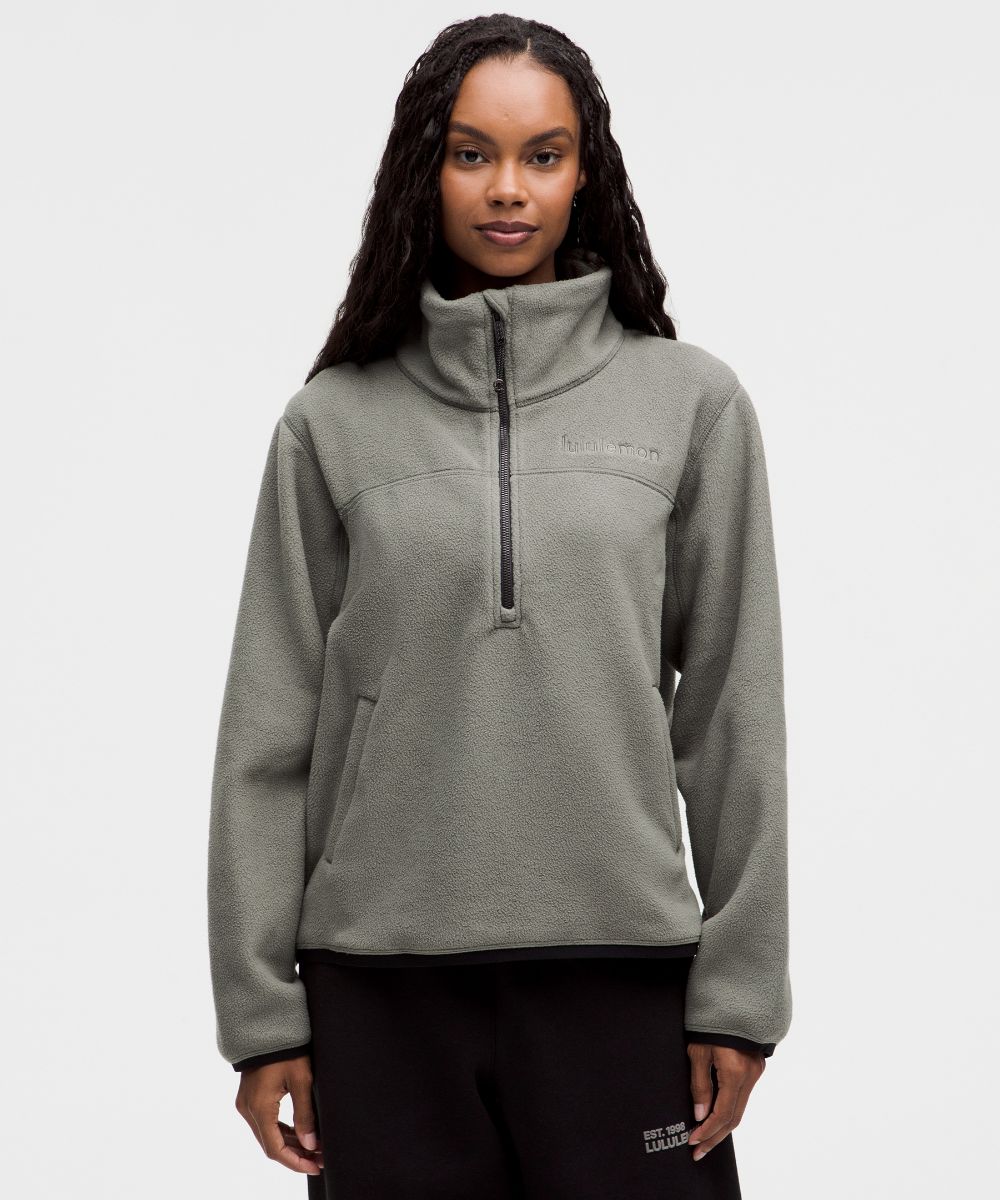 ハーフジップ フリースプルオーバー | パーカー＆トレーナー