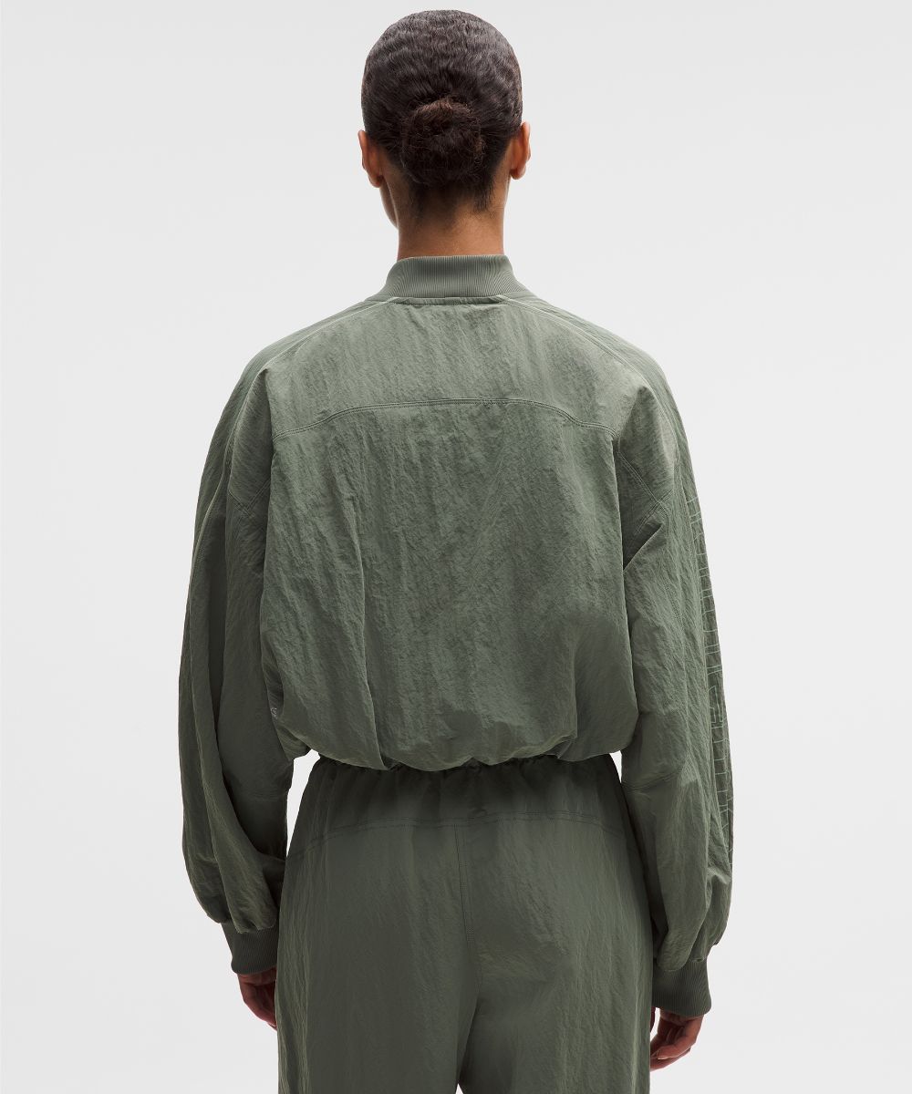 クリンクルナイロン トラックジャケット *ワードマーク | ジャケット