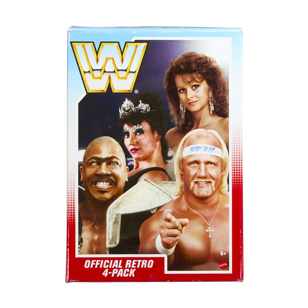 WWE Retro Collection 4-Pack | Mattel Creations