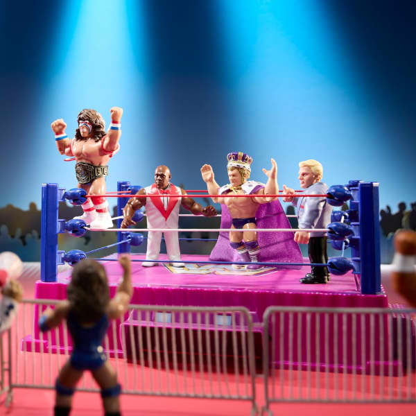 WWE Official Retro 4-Pack Action Figures | Mattel Creations