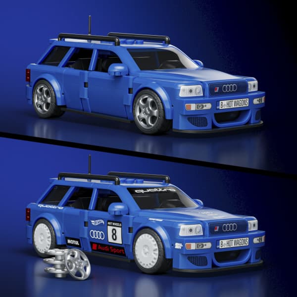 Mattel Brick Shop Hot Wheels Audi Avant RS2 | Mattel Creations