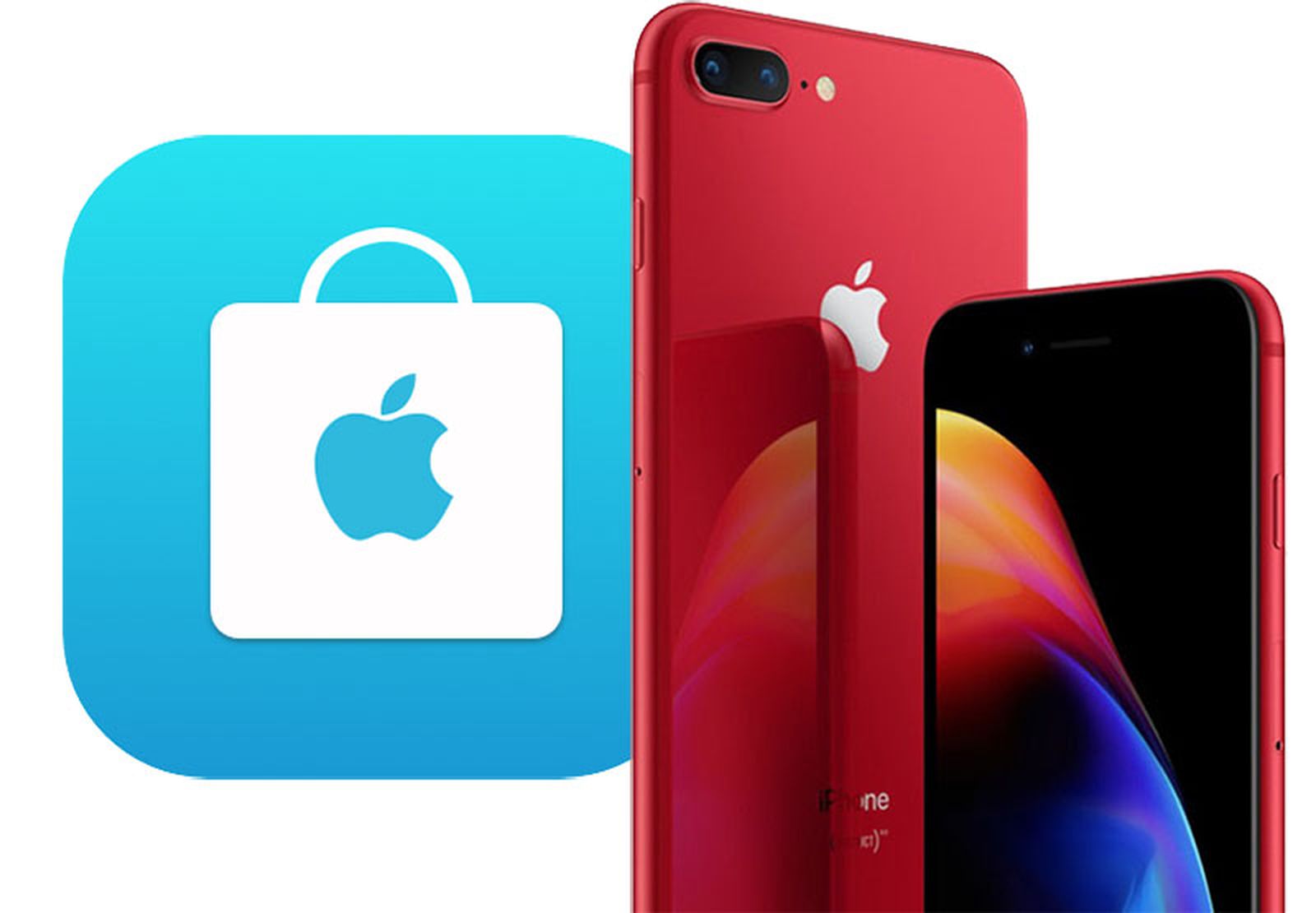 PRODUCT)RED iPhone 8 and iPhone 8 Plus Now Available for In-Store