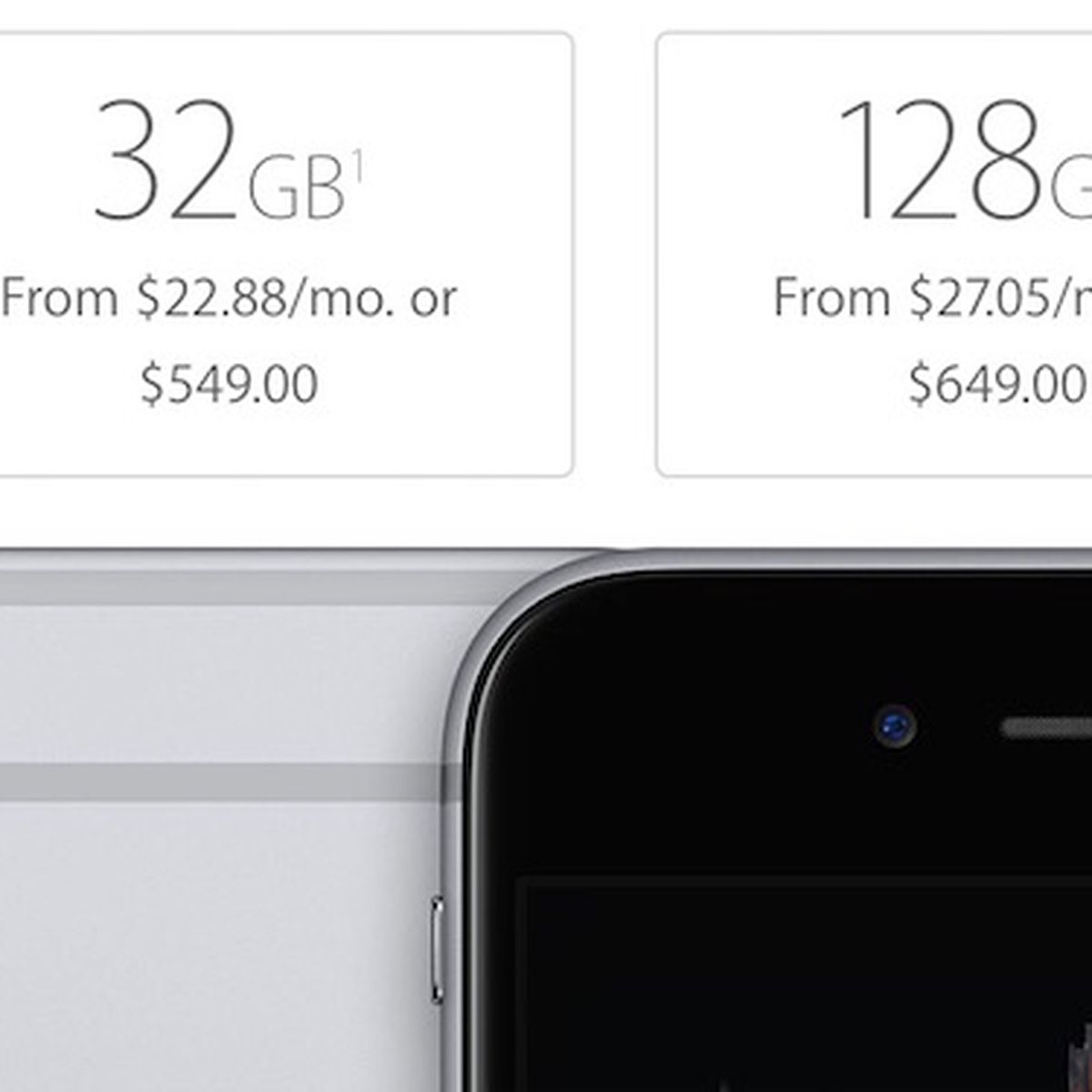 Apple Updates iPhone 6s Storage Tiers With New Options and Pricing