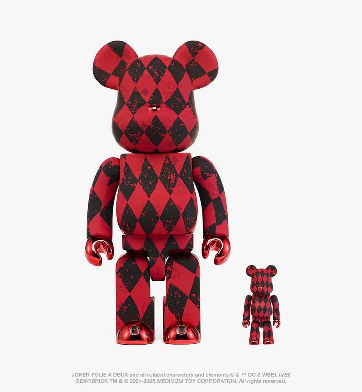 One Size MCM X BE@RBRICK ハーレイ・クイン 100％＆400％ セット