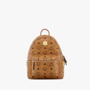 Mini Stark Side Studs Backpack in Visetos Pink | MCM ®US