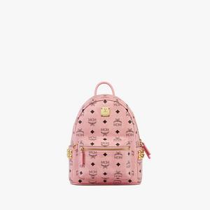 Mini Stark サイドスタッズ バックパック - ヴィセトス ピンク | MCM ®JP