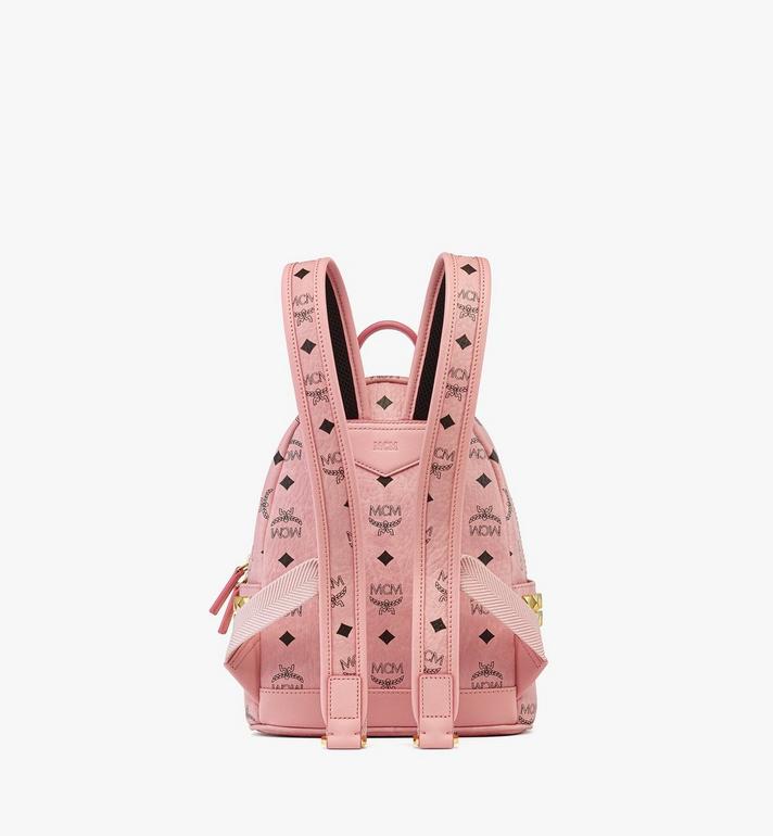 Mini Stark Side Studs Backpack in Visetos Pink | MCM ®US