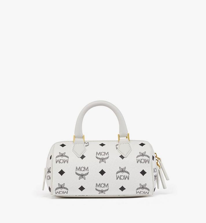 Mini Ella ボストンバッグ - ヴィセトス ホワイト | MCM ®JP