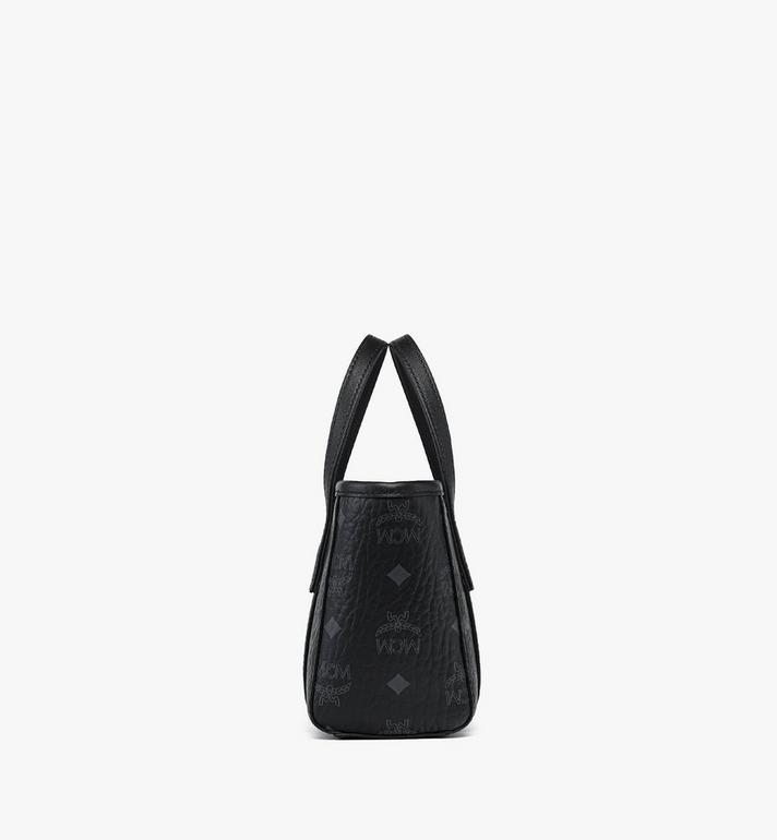 X-Mini Toni Top-Zip Shopper in Visetos Black | MCM ®CA