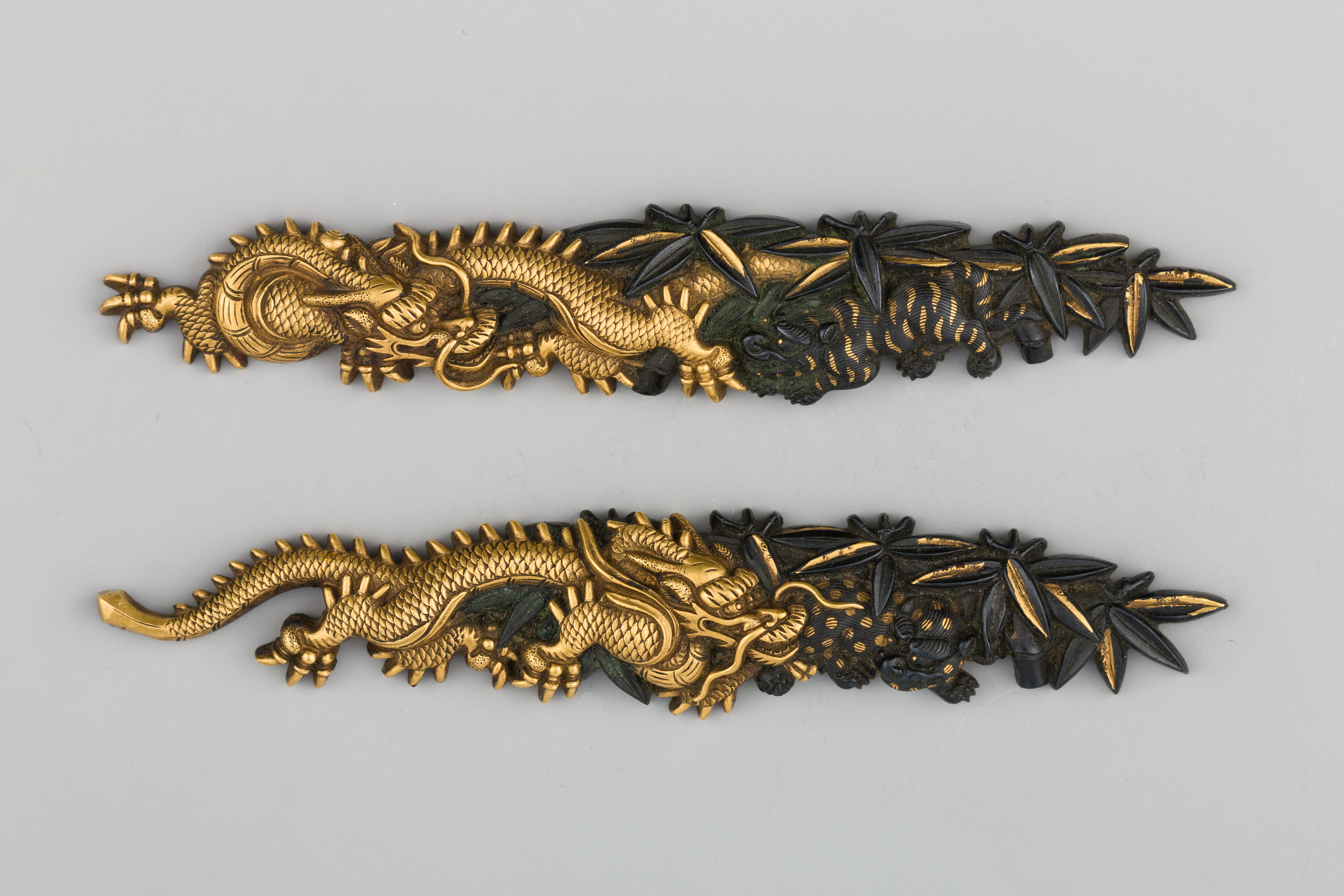 Pair of Sword-Grip Ornaments (Menuki) - Japanese - The