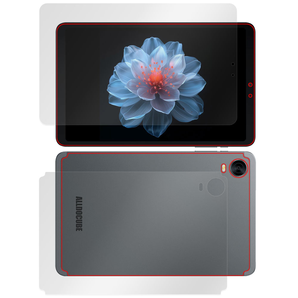 ALLDOCUBE iPlay 60 mini Pro 用 保護フィルム | 表面・背面セット, 超