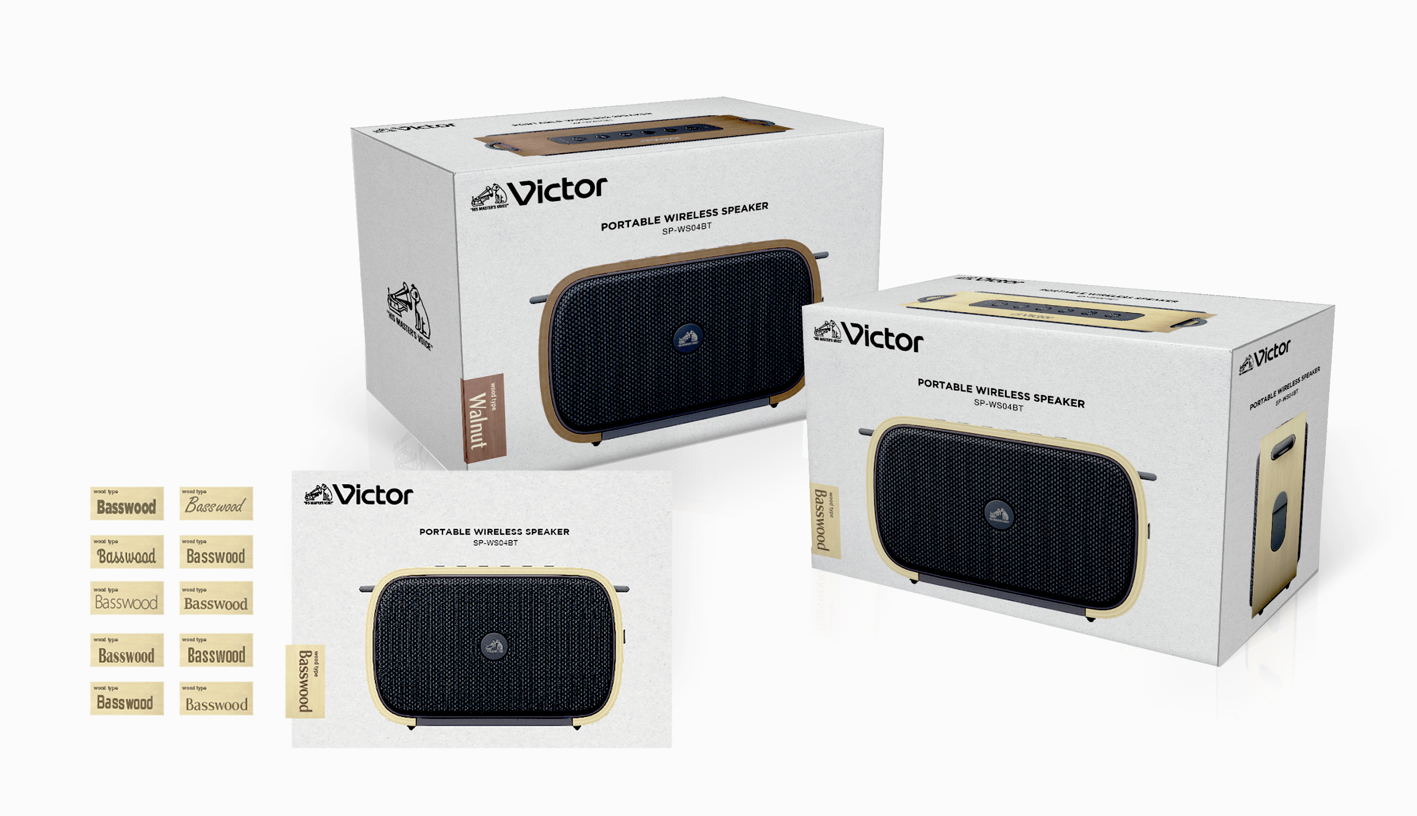 Victorブランド 天然木を採用した防水スピーカー「SP-WS04BT」 | WORKS