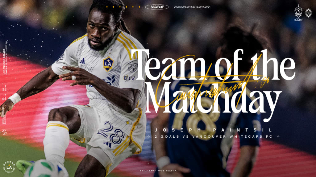 LA Galaxy Forward Joseph Paintsil Named to MLS Team of the
