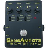 Tech 21 SansAmp GT2 Guitar Preamp Peda l | USA