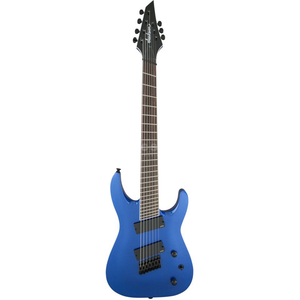 Jackson X Series Soloist Archtop SLAT7 MS Metallic Blue | United