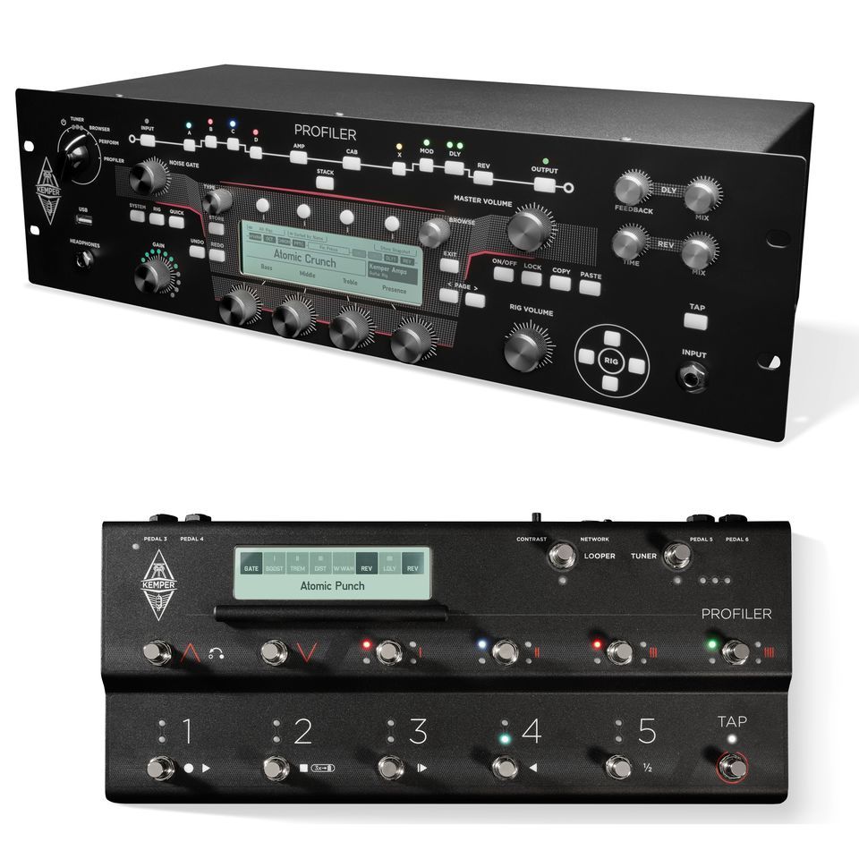Kemper Profiler Rack + Remote MK 2 | USA