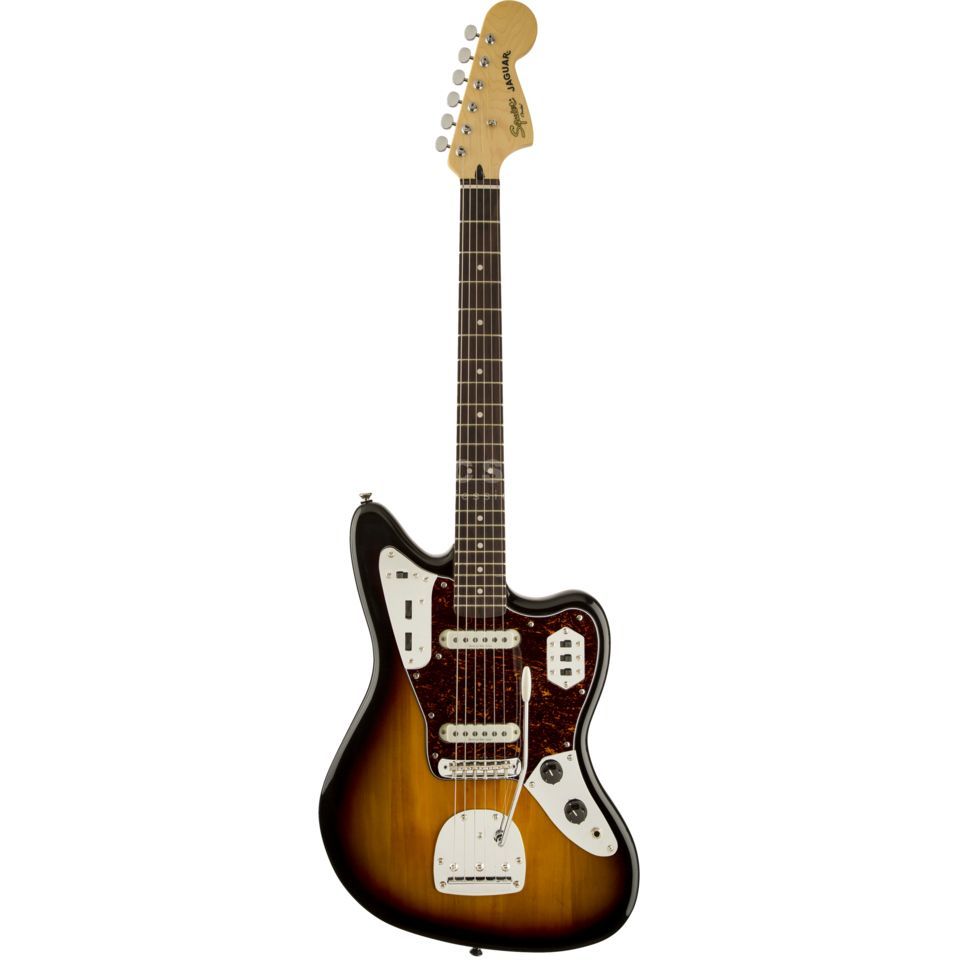 Squier Vintage Modified Jaguar IL 3-Color Sunburst | MUSIC STORE