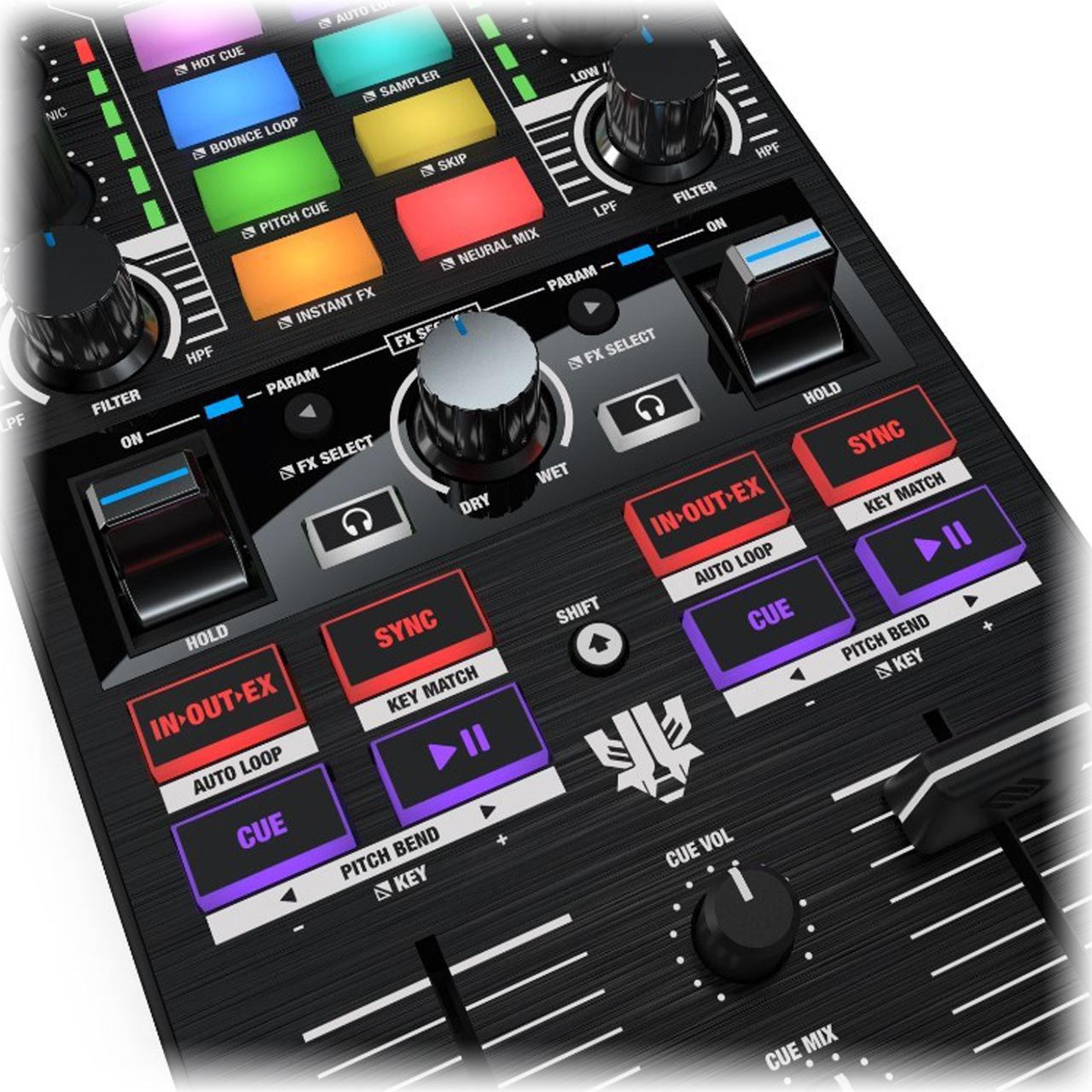Reloop Mixtour Pro - Portable 4-Deck DJ Controller - buy online | USA