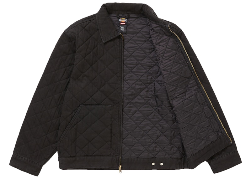 Buy Supreme x Dickies Quilted Work Jacket Black - Novelship