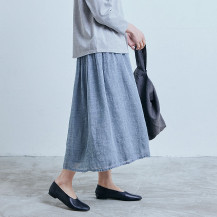 麻のかや織 キュロット【アウトレット2025冬】のレビュー/クチコミ