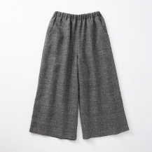 麻とウールツイード ワイドパンツ｜衣料品｜中川政七商店 公式サイト