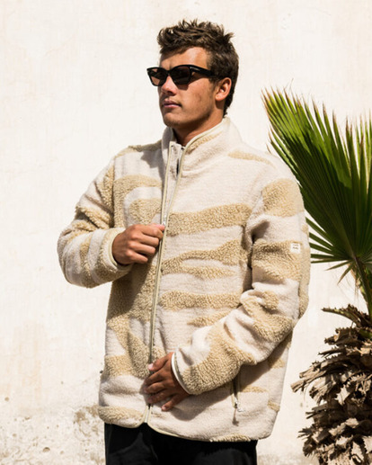 Boundary Switchback - Zip-Up Sherpa Fleece for Men | Billabong