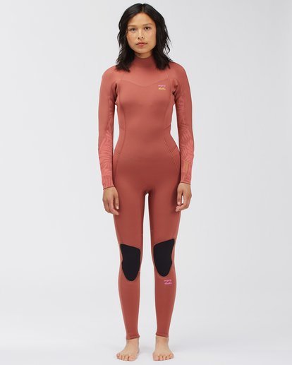 3/2mm Synergy 2021 - Back Zip Wetsuit for Women | Billabong
