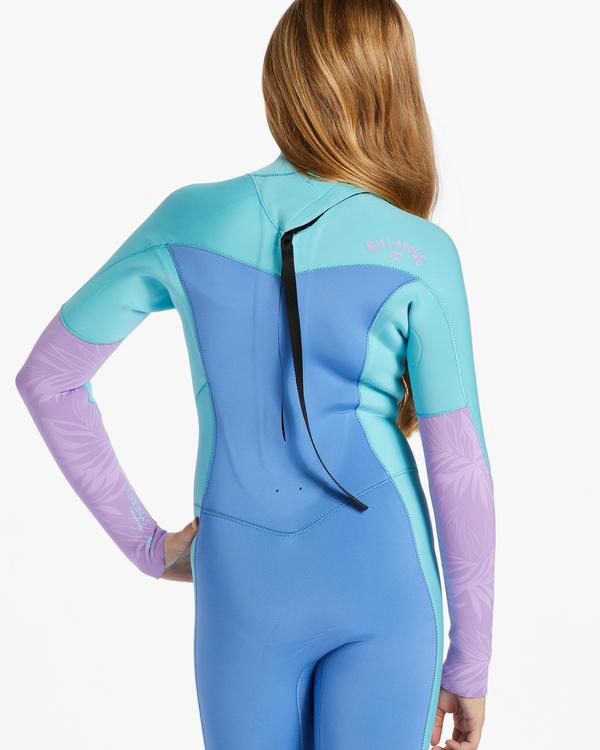 4/3mm Synergy - Back Zip Wetsuit for Girls 4-16 | Billabong