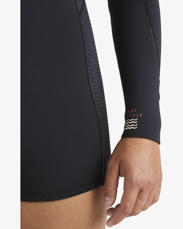 2/2mm Spring Fever Natural - Back Zip Long Sleeves Springsuit for