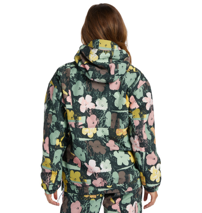 Andy Warhol Chalet - Technical Anorak Snow Jacket for Women | DC Shoes