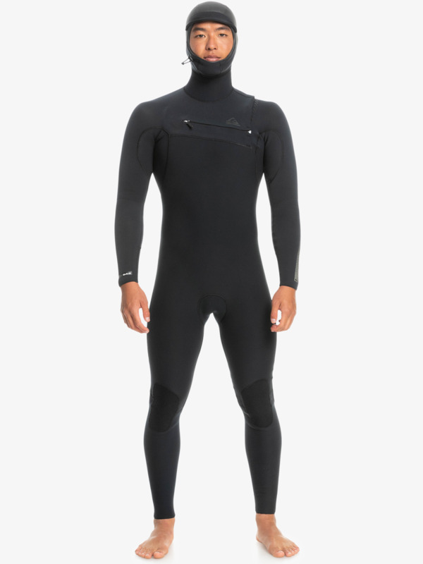 5/4/3mm Highline - Hooded Chest Zip Wetsuit for Men | Quiksilver