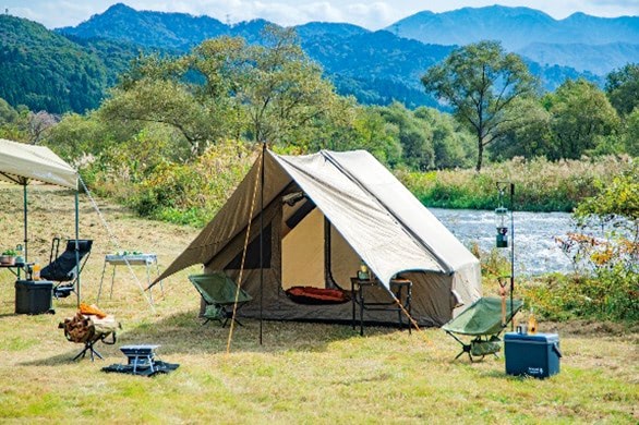 キャンプシーズン到来】コメリ、新作ギア登場 60秒設置の「エアー