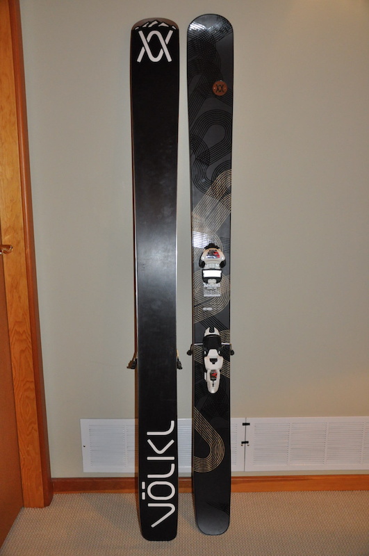 New 2012 Volkl Kuro 185cm w/ Marker Griffon Bindnings - Sell and