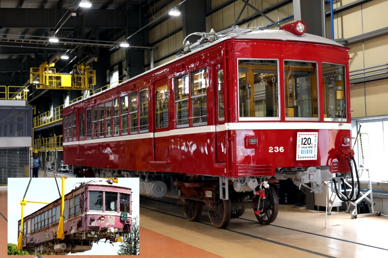 昭和に活躍「デハ230形」、京急本社へ搬入｜ニュースイッチ by 日刊