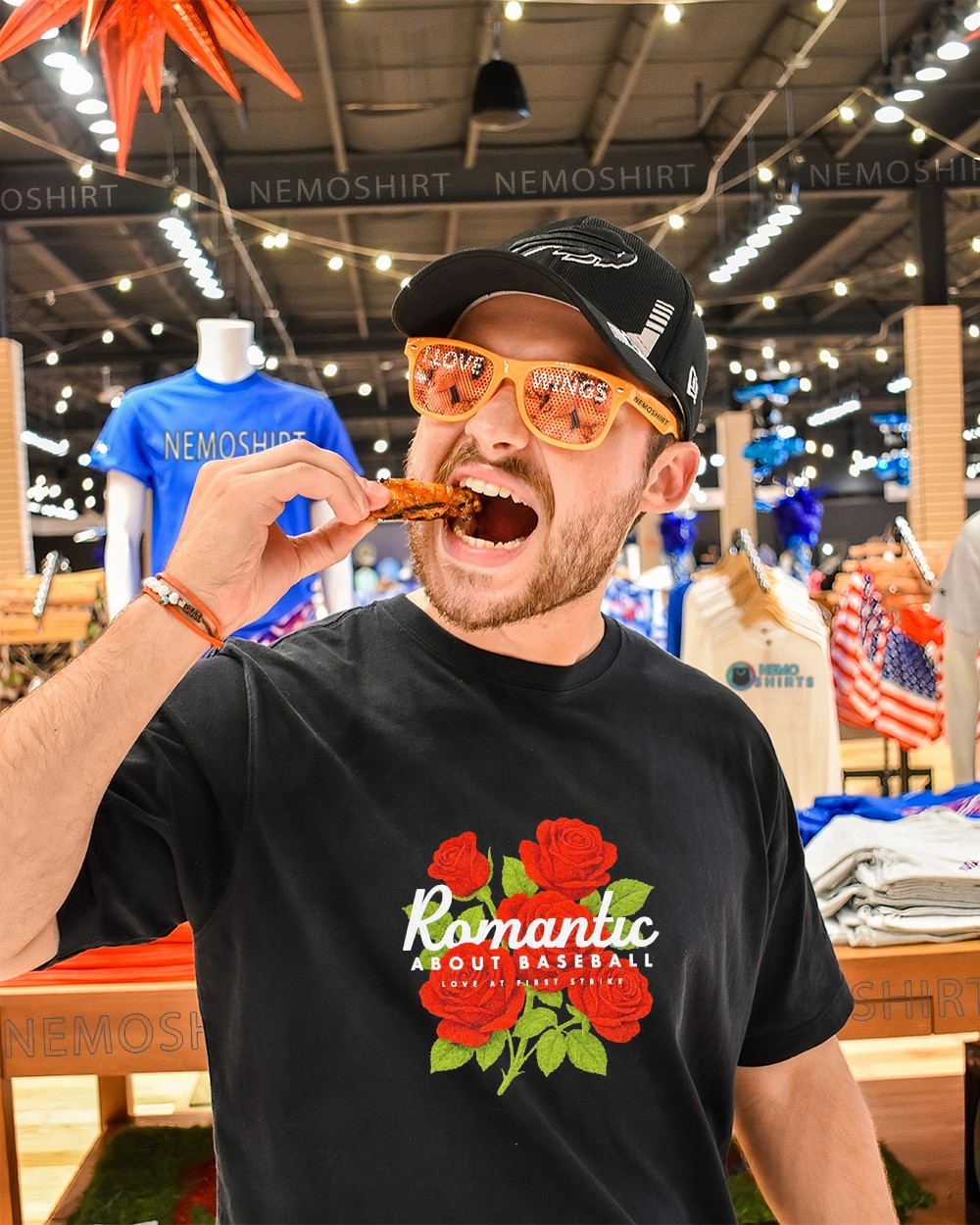 Romantic about baseball love at first strike rose shirt, tee, tops