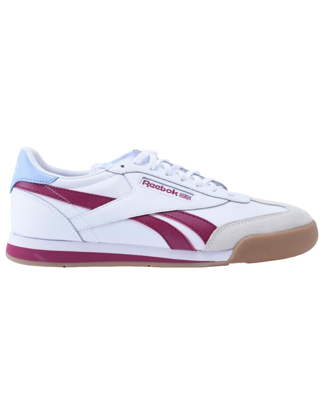 Reebok Campio XT White Very Berry Y2K Blue Trainers : Snowleader