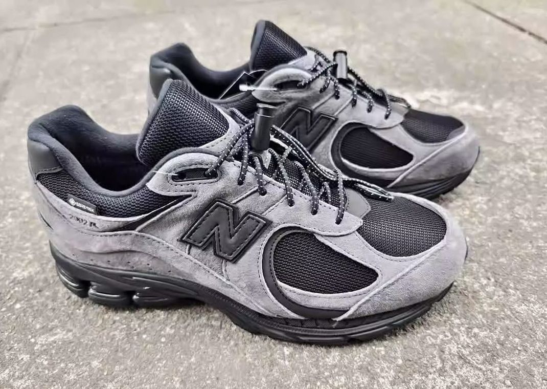 The JJJJound x New Balance 2002R Gore-Tex Charcoal Releases