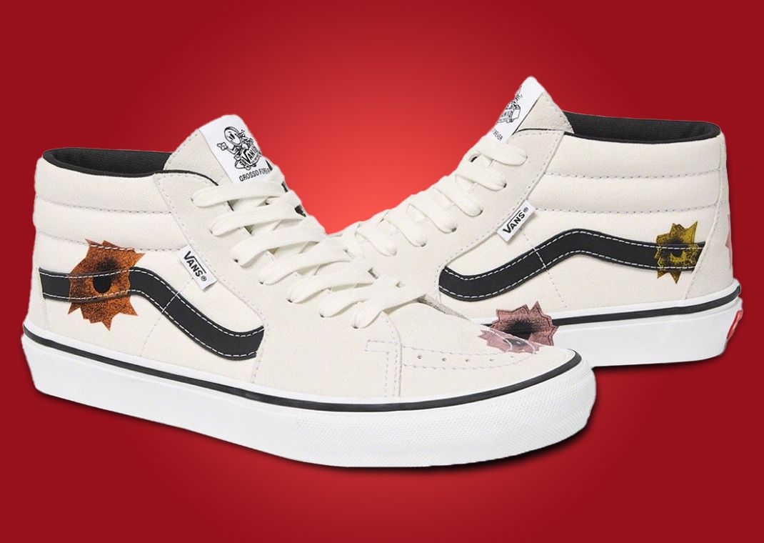 The Supreme x Nate Lowman x Vans Grosso Mid Collection is Finally