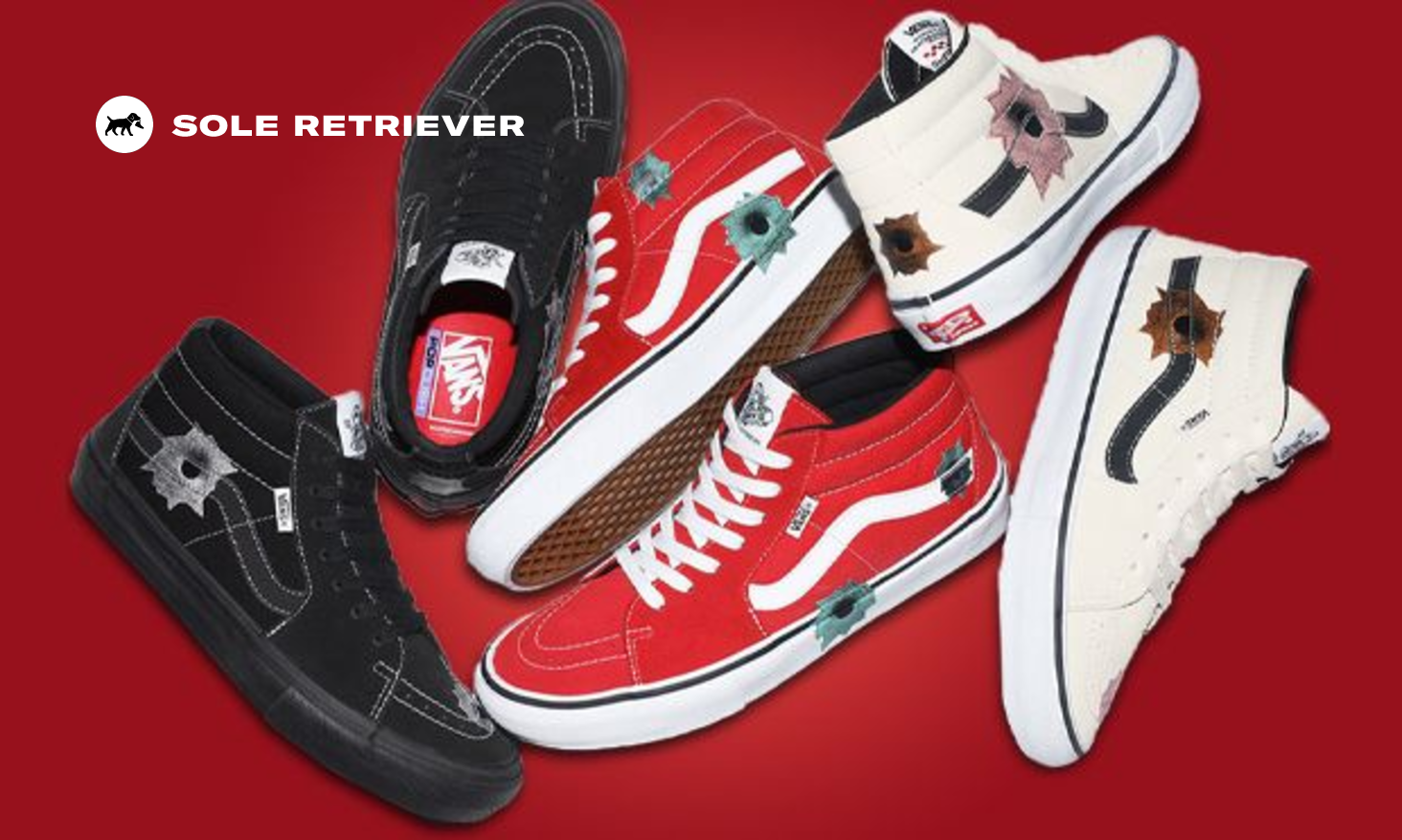 The Supreme x Nate Lowman x Vans Grosso Mid Collection is Finally