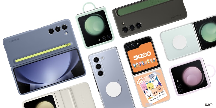 最新折りたたみスマートフォン「Galaxy Z Flip5」「Galaxy Z Fold5」の