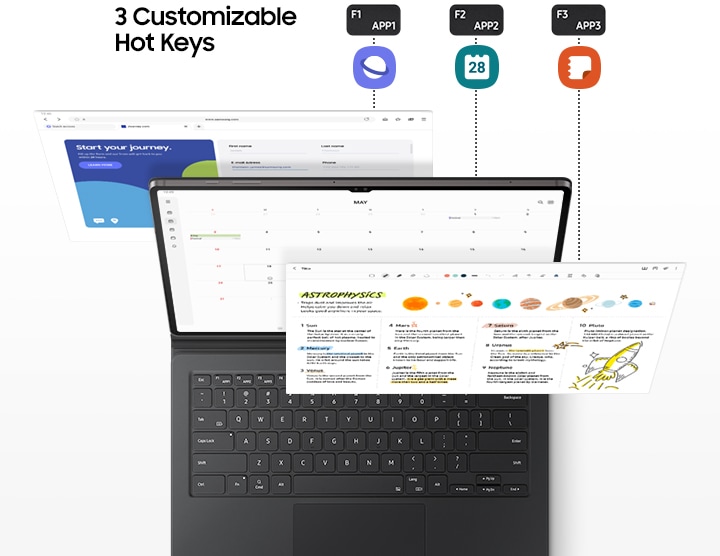 キーボードカバー | Tab S8 Ultra Keyboard Cover Black | Samsung