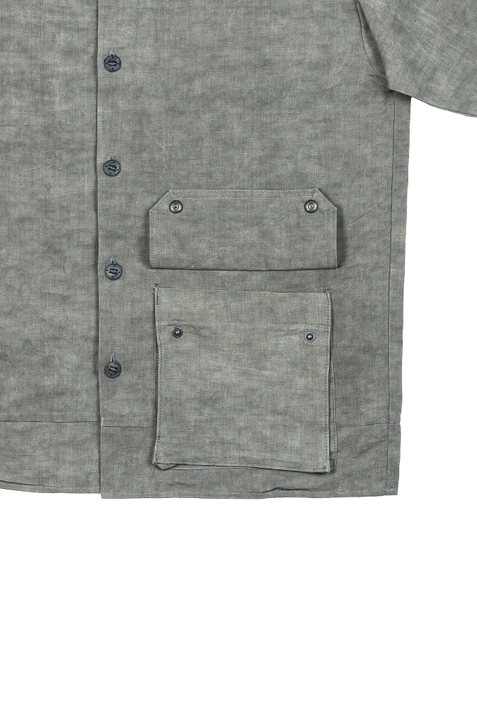 Devoa TIMESCAPE Half-Sleeve Shirt - Mad Gray