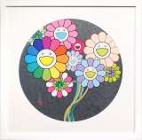 村上隆「フラワーボール、カラフル、ミラクル、スパークル」オフセット