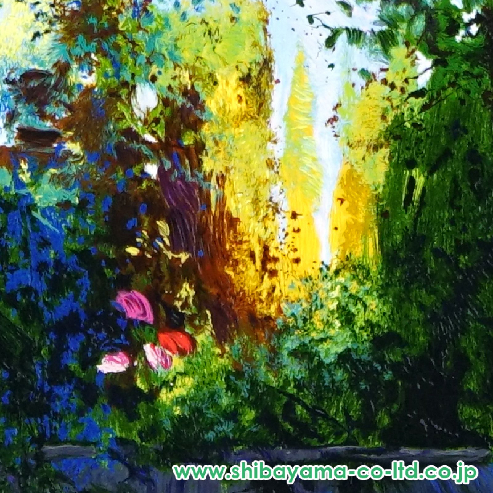 ホアキン・トレンツ・リャド「ロルカの詩II」シルクスクリーン :: 絵画