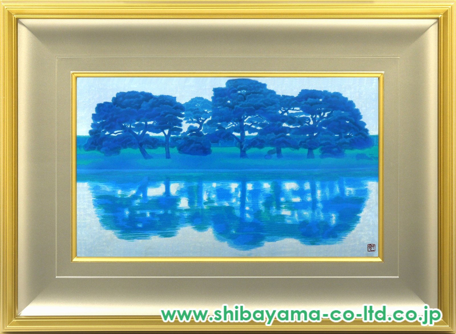 東山魁夷「京洛春秋より『夕涼』」木版画 :: 絵画買取・販売 - シバヤマ