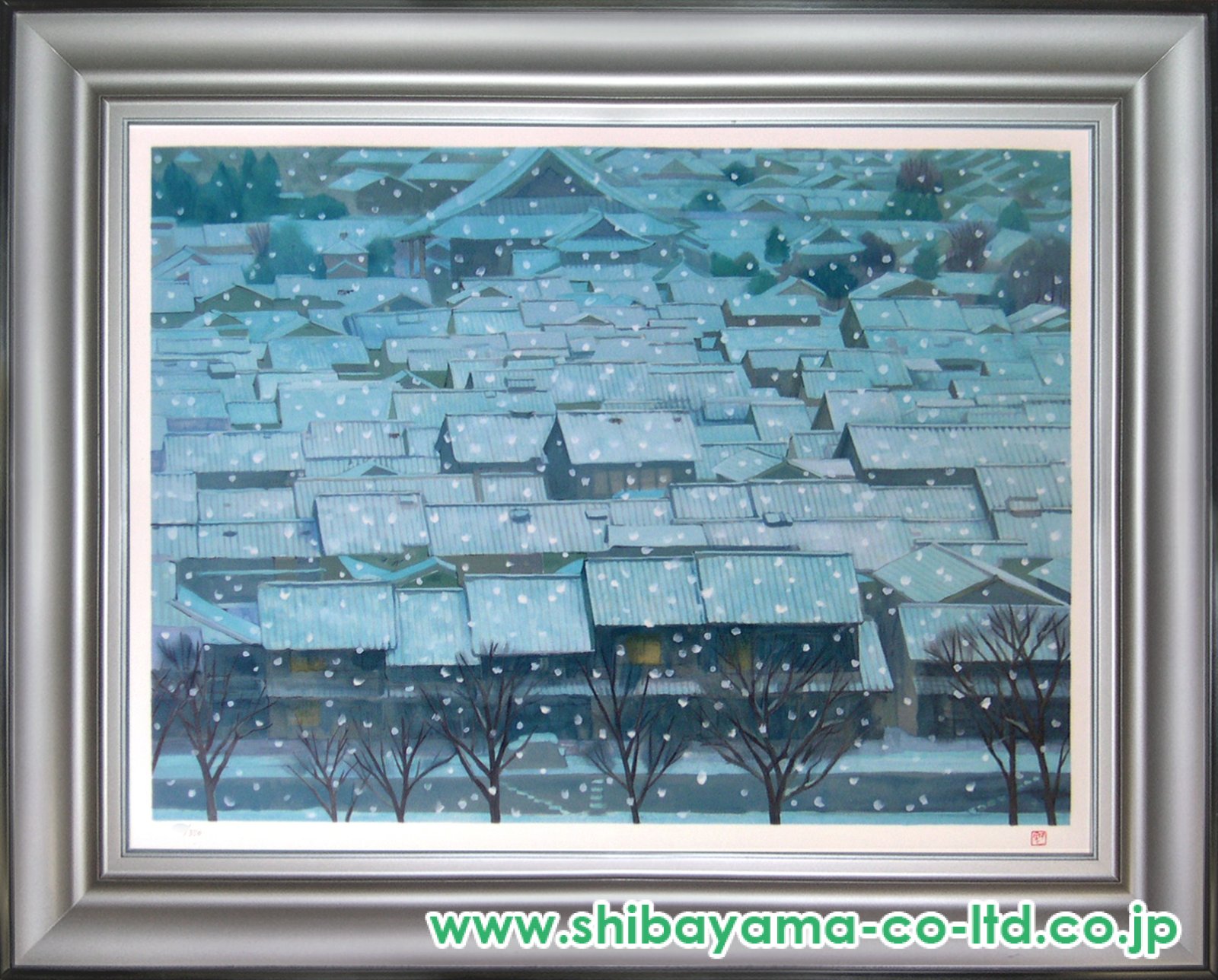 東山魁夷 日本の四季のこころ 行く春 東山魁夷「日本の四季のこころ