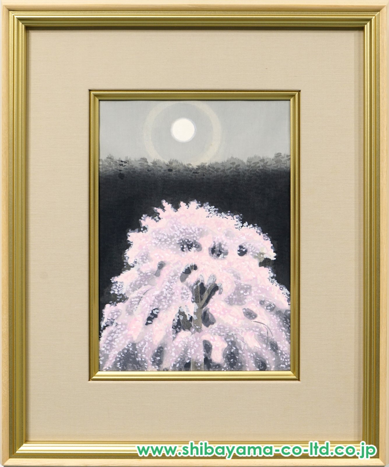 東山魁夷「京の春」木版画 :: 絵画買取・販売 - シバヤマ