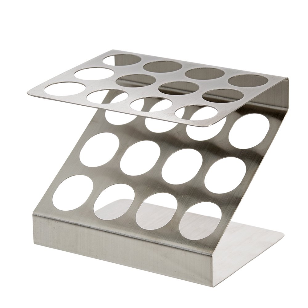 ステンレス製 試験管立て 12本用 | チャーム