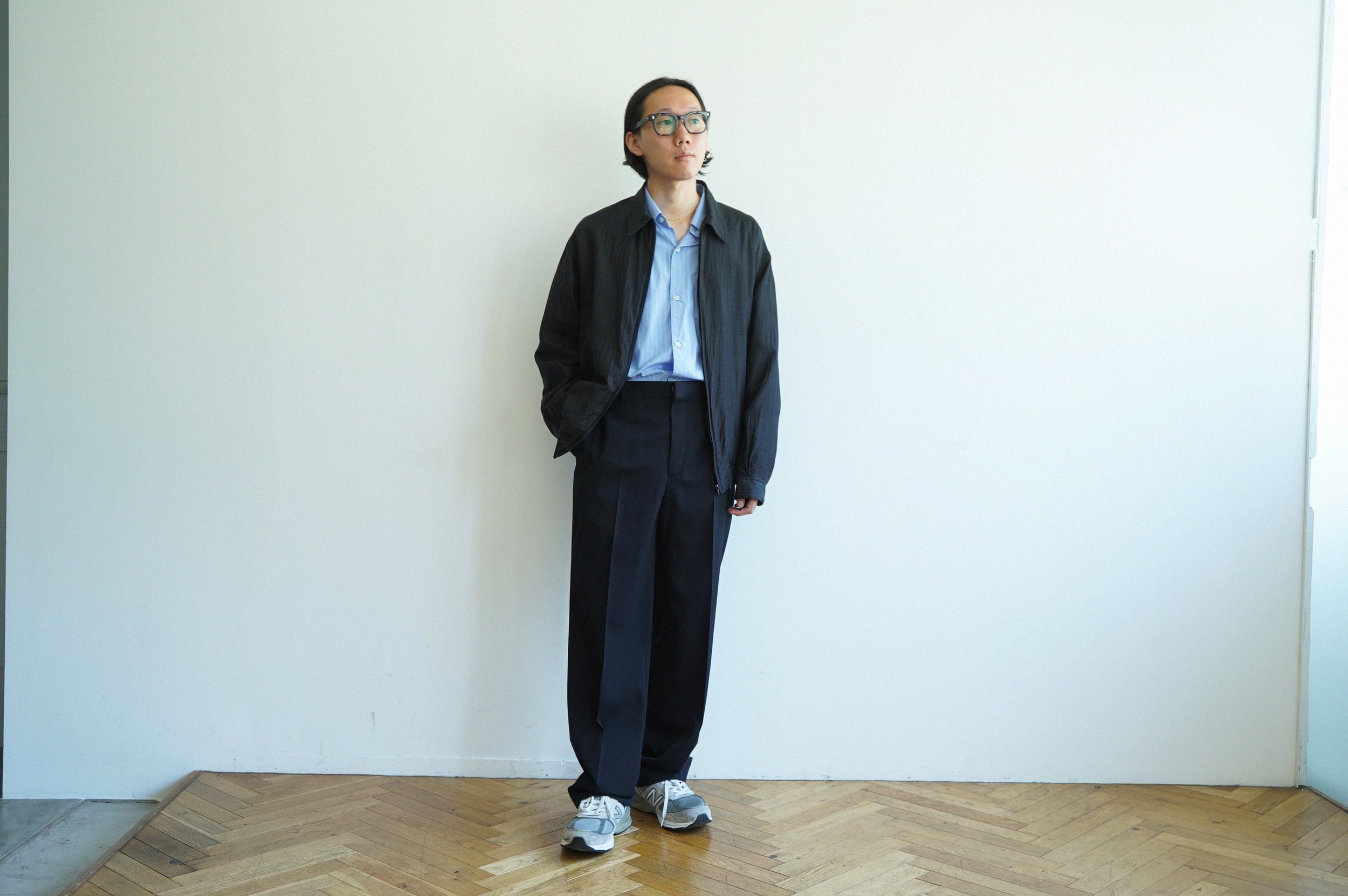 COMOLI ウールシルク スイングトップ — TF Blog