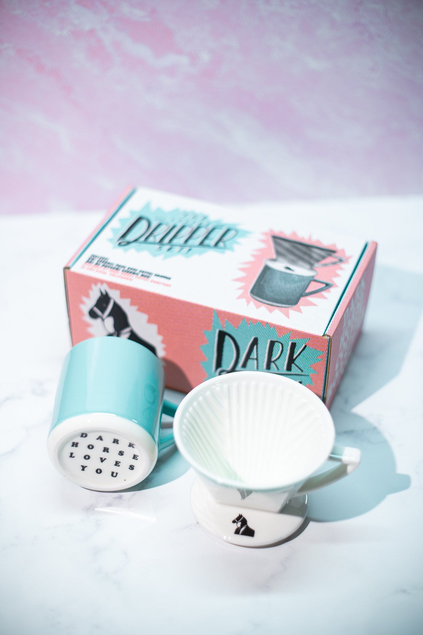 DHCR Coffee Dripper & Mug Set — Dark Horse Coffee Roasters